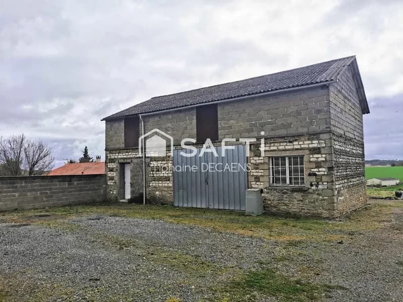 Batiment libre projet, avec grand terrain - Photo 1
