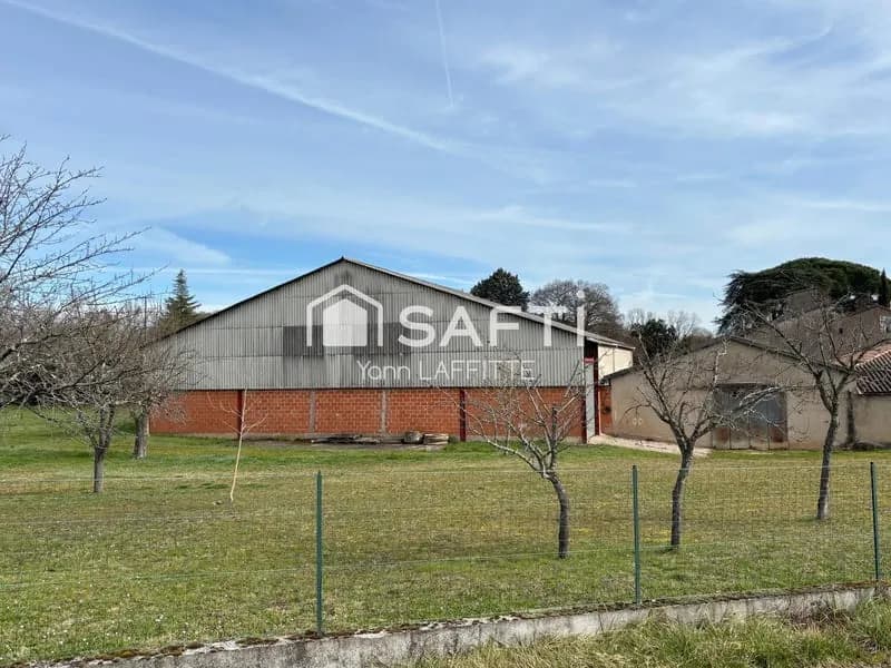 Ensemble immobilier ( hangar + terrain constructible ) - Photo 1