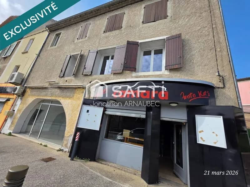 Immeuble de rapport avec 2 appartements et 2 locaux - Photo 1