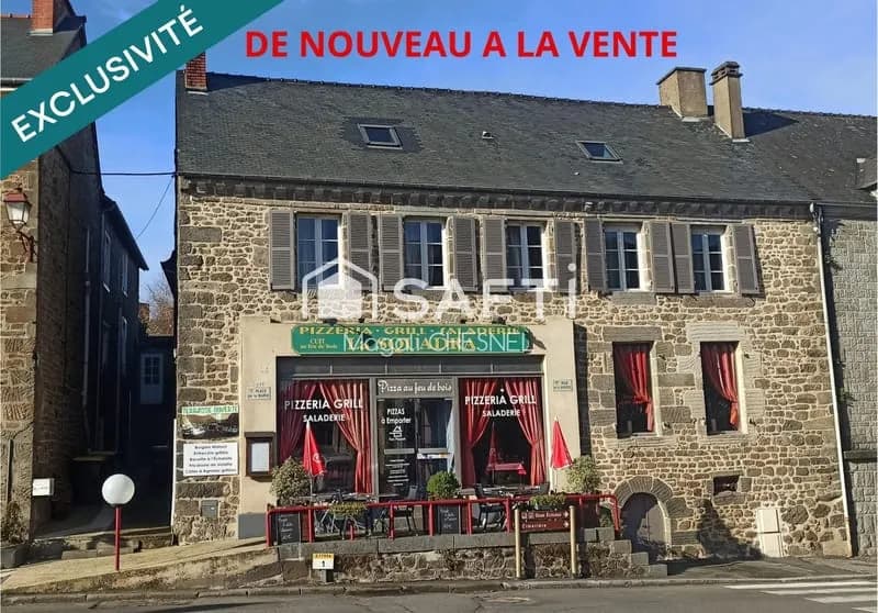 IMMEUBLE MIXTE - LOCAL COMMERCIAL + HABITATION - 220 m² - PROCHE RENNES - Photo 1