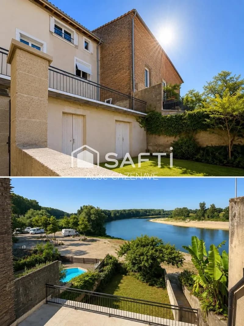 Immeuble de caractère avec vue exceptionnelle sur Garonne - Photo 1