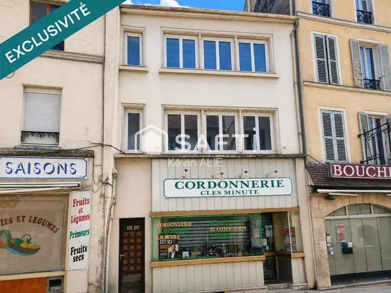 Immeuble mixte - commercial/habitation proche gare - Photo 1