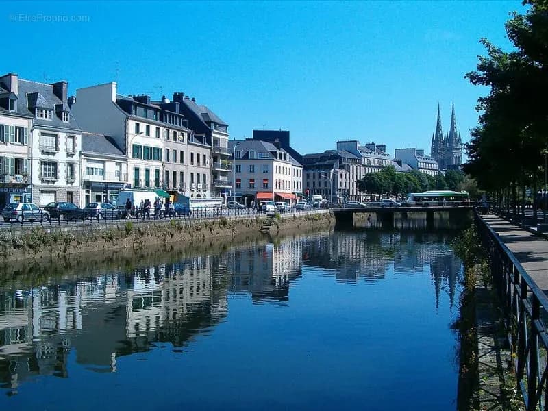 Vente Immeuble avec local commerce - Terrasse et Appartement à Quimper Centre Ville - Photo 1