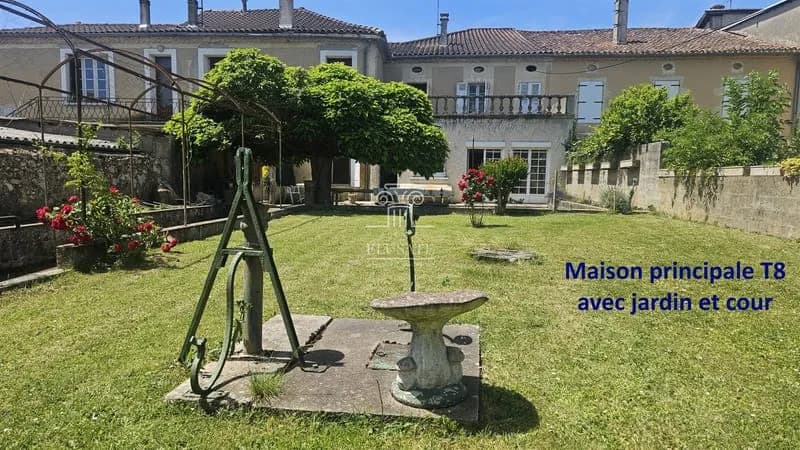 Ensemble Immobilier Composee De 2 Maisons Individuelles Et 2 Appartements - Secteur Eauze - Photo 1