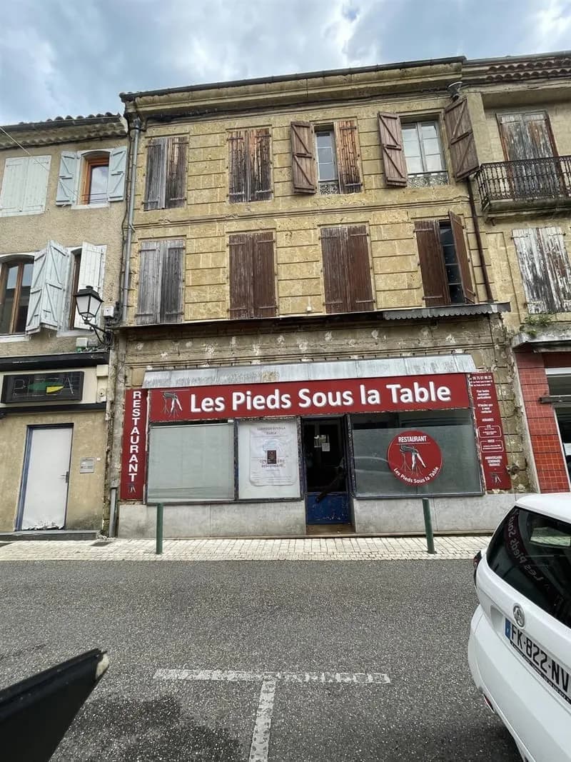 Immeuble avec restaurant et appartement à Masseube - Photo 1