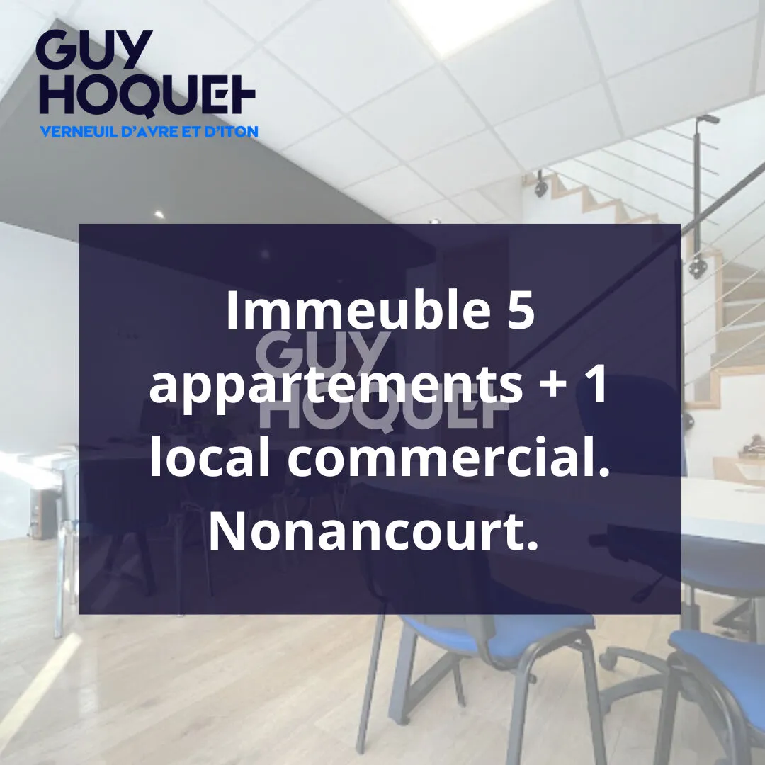 Immeuble Nonancourt 10 pièce(s) 337.09 m2 - Photo 1