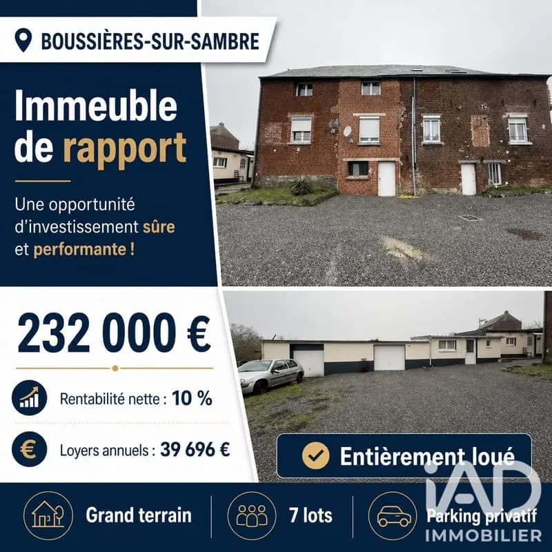 Immeuble de rapport 178 m² - Photo 1