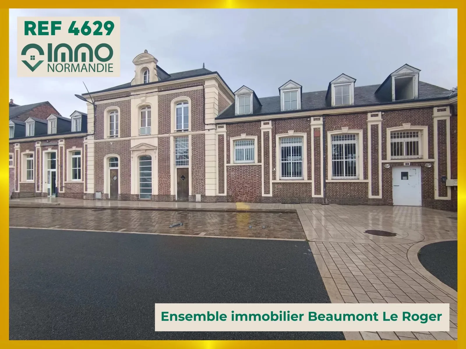 Ensemble immobilier centre de Beaumont Le Roger - Photo 1