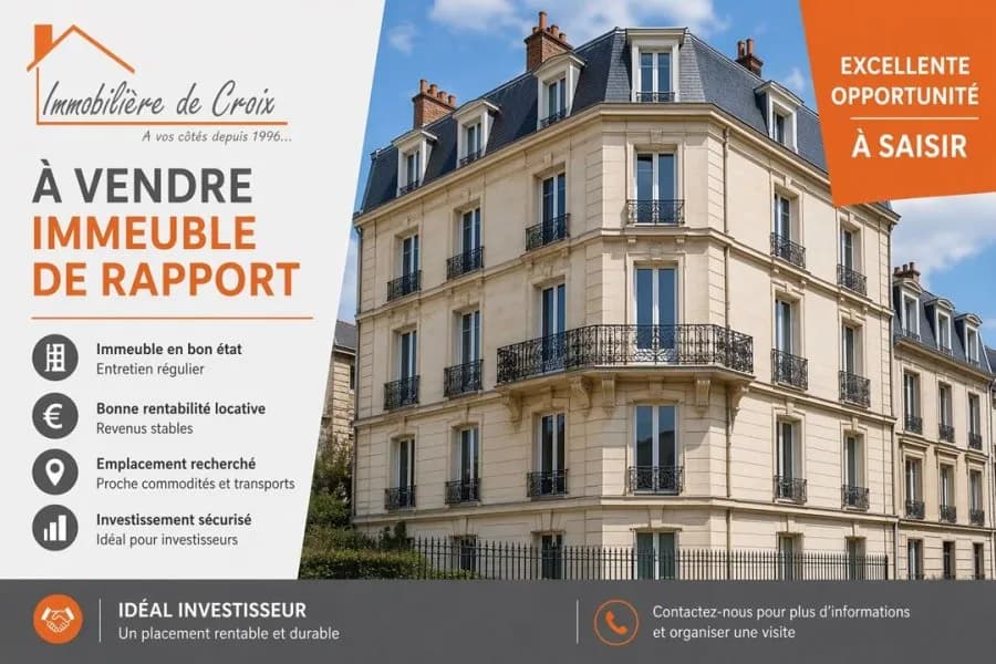 Immeuble de rapport 3 pièces 182 m² - Photo 1