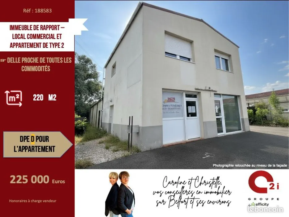 Immeuble de rapport 220 m² - Photo 1