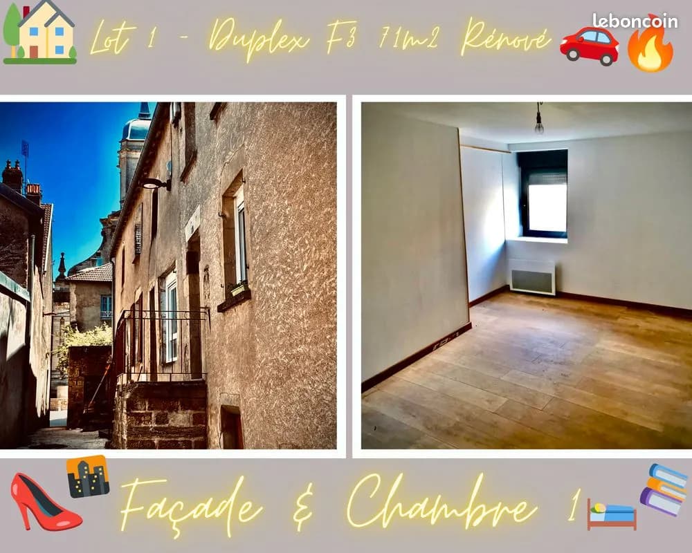 🏠 Immeuble de rapport investisseur, 2 lots, refait à neuf, prêt à louer, rentabilité 13% 🚀 - Photo 1