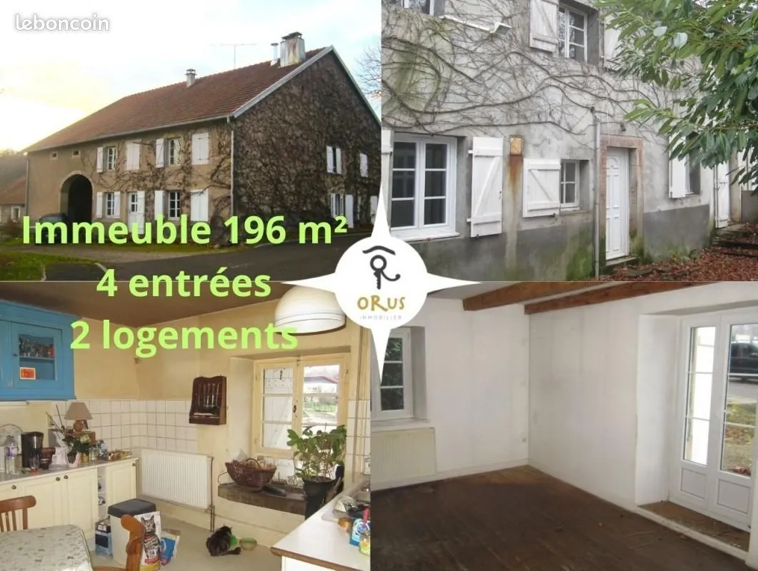 Immeuble 196 m² - Photo 1