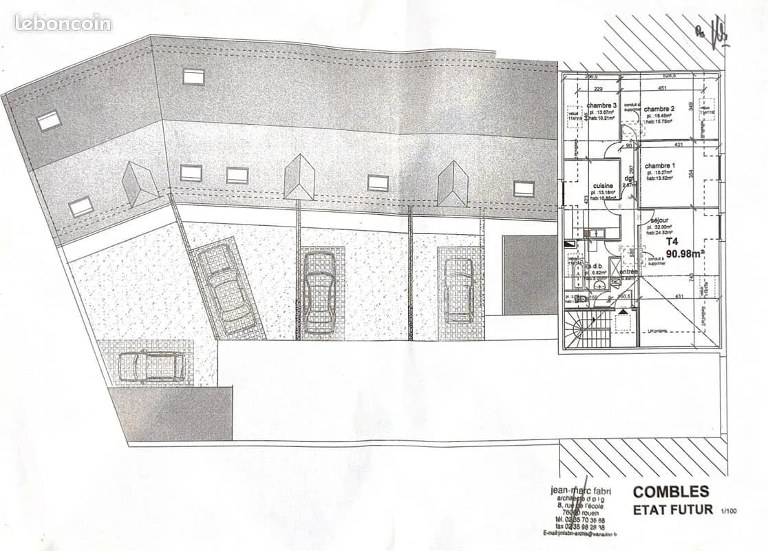 Immeuble 607 m² - Photo 1