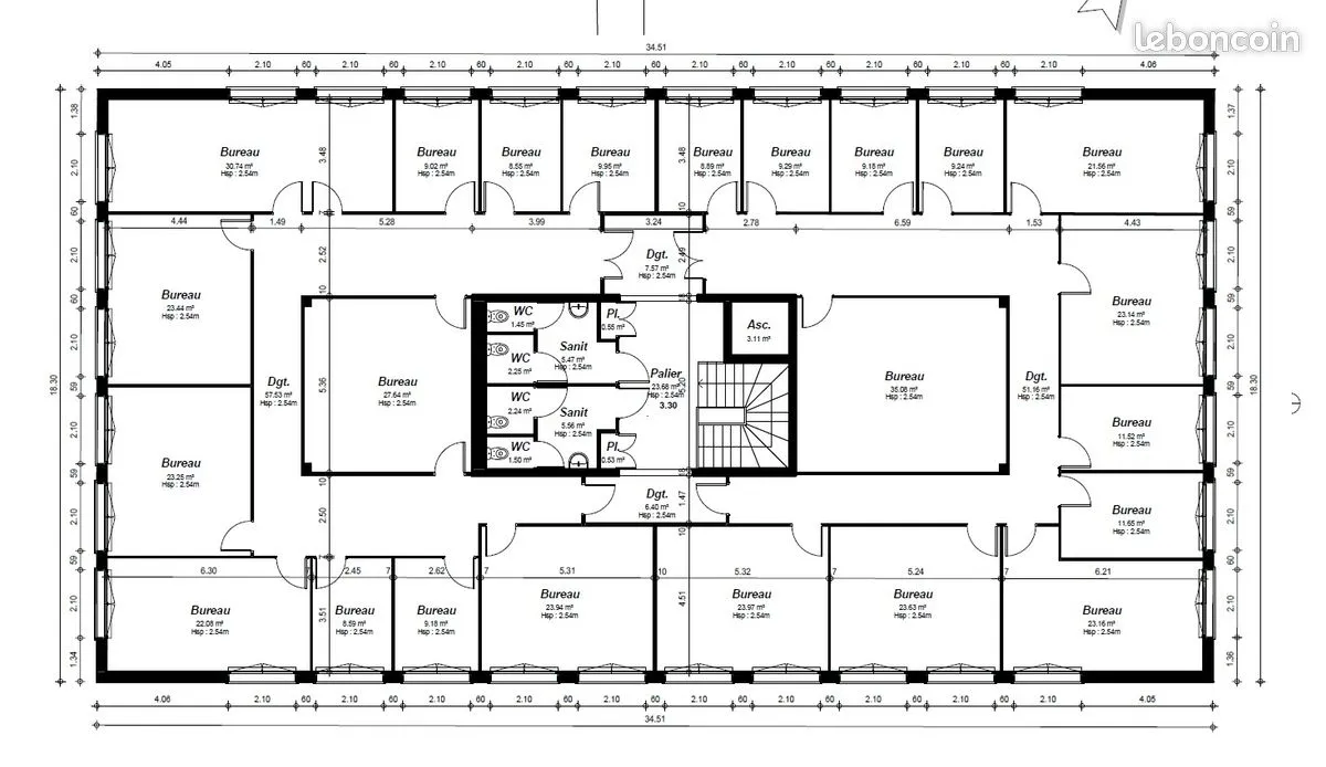 Immeuble de rapport 1887 m² - Photo 1