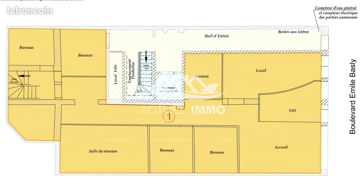 Immeuble 260 m² - Photo 1