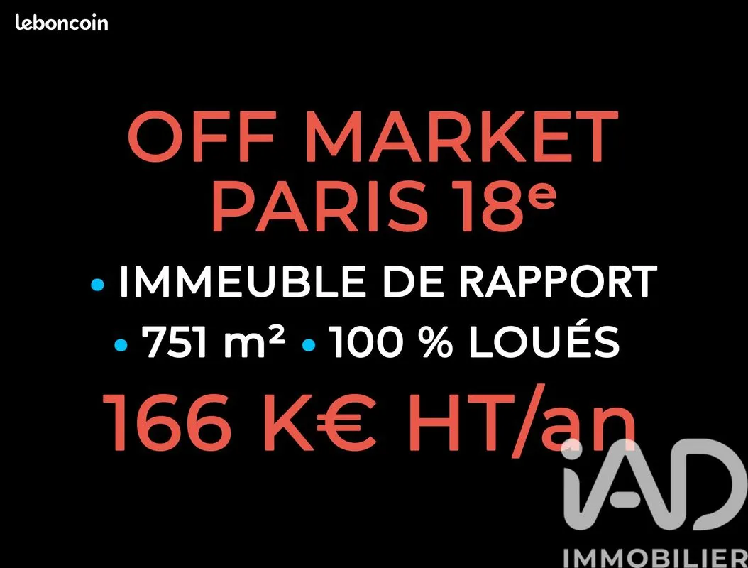 Immeuble de rapport 751 m² - Photo 1