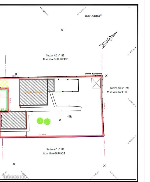 Vente Ensemble immobilier avec terrain constructible - Photo 1