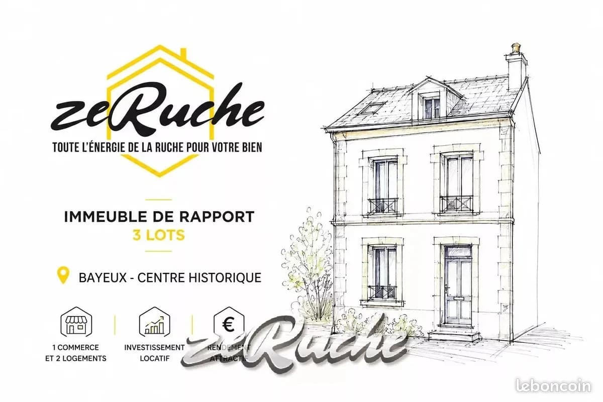 Immeuble de rapport 4 pièces 75 m² - Photo 1