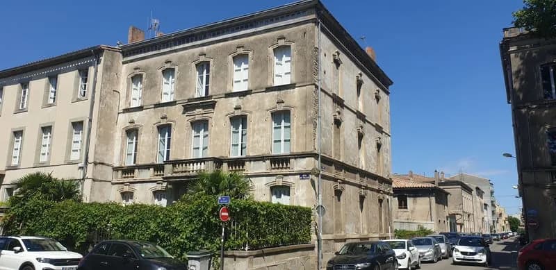 CARCASSONNE - PALAIS DE JUSTICE - BEL IMMEUBLE DE RAPPORT - Photo 1