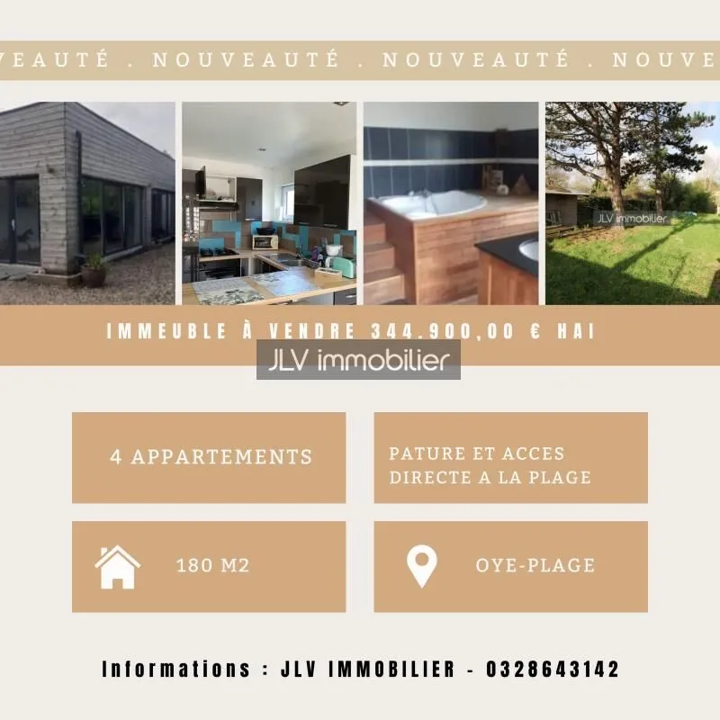 Immeuble en Vente - Oye-Plage (62215) - Photo 1