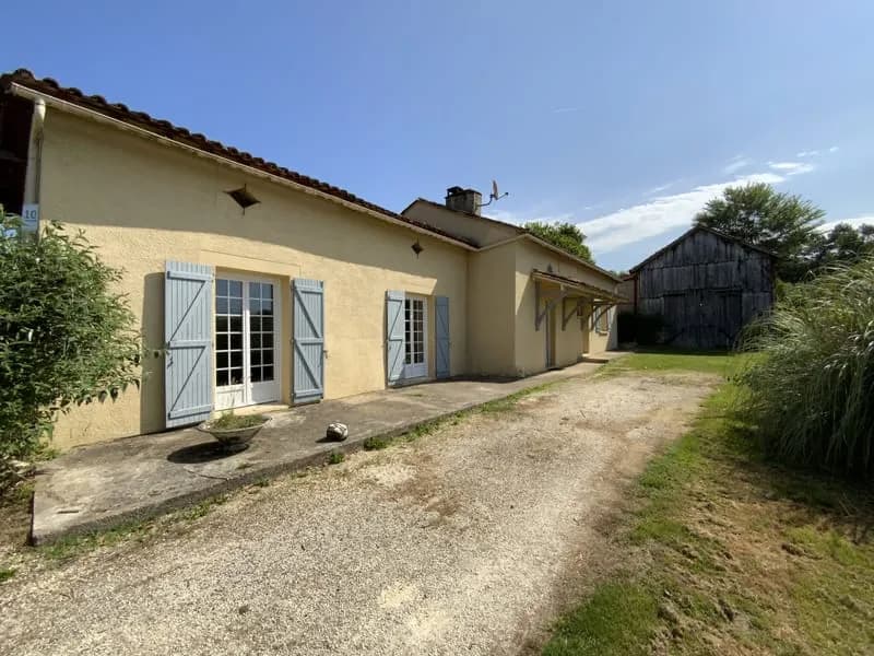 Ensemble immobilier ; longère+séchoir à tabac+dépendance - 4 - Photo 1