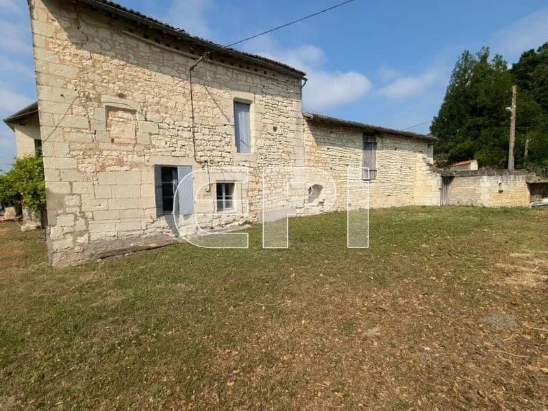 CURCAY-SUR-DIVE- Ensemble immobilier historique, ancienne seigne - Photo 1