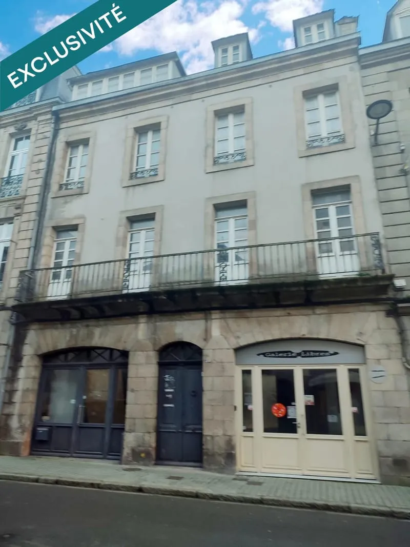 Immeuble de rapport de 285 m2 Projet clé en main Hyper centre de Morlaix - Photo 1