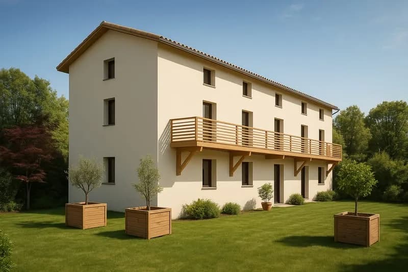 Ensemble immobilier avec maison 200m2 + terrain constructibl - Photo 1