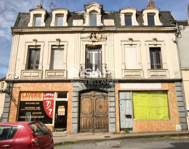 Projet immobilier au potentiel remarquable, . local commercial loué à l'année. Gros potentiel d'aide mobilisable - Photo 1