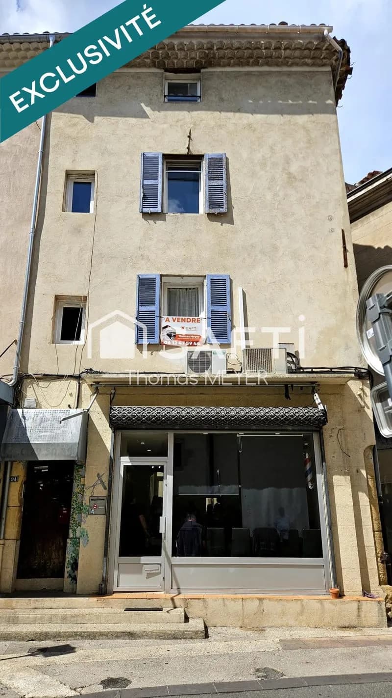 immeuble + local commercial de rapport - Photo 1