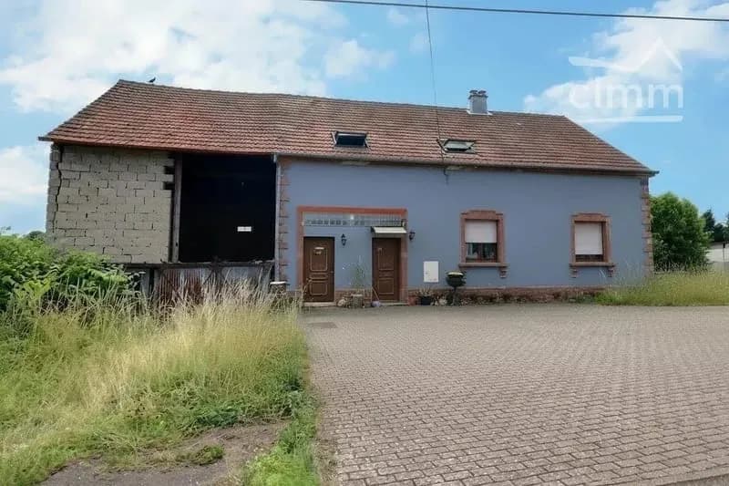 Ensemble immobilier comprenant 2 appartements + grange à BEHREN - Photo 1