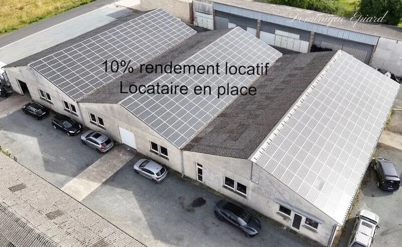 Local industriel de 1 253 m² loué-rendement 10%-Idéal investisseur - Photo 1
