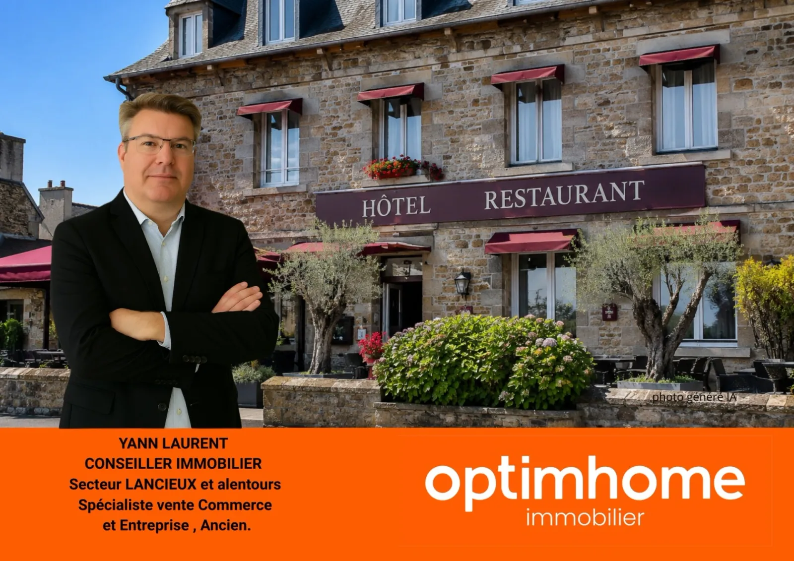 À Vendre - Murs Commerciaux Hôtel Restaurant à Proximité de Saint-Malo - Photo 1