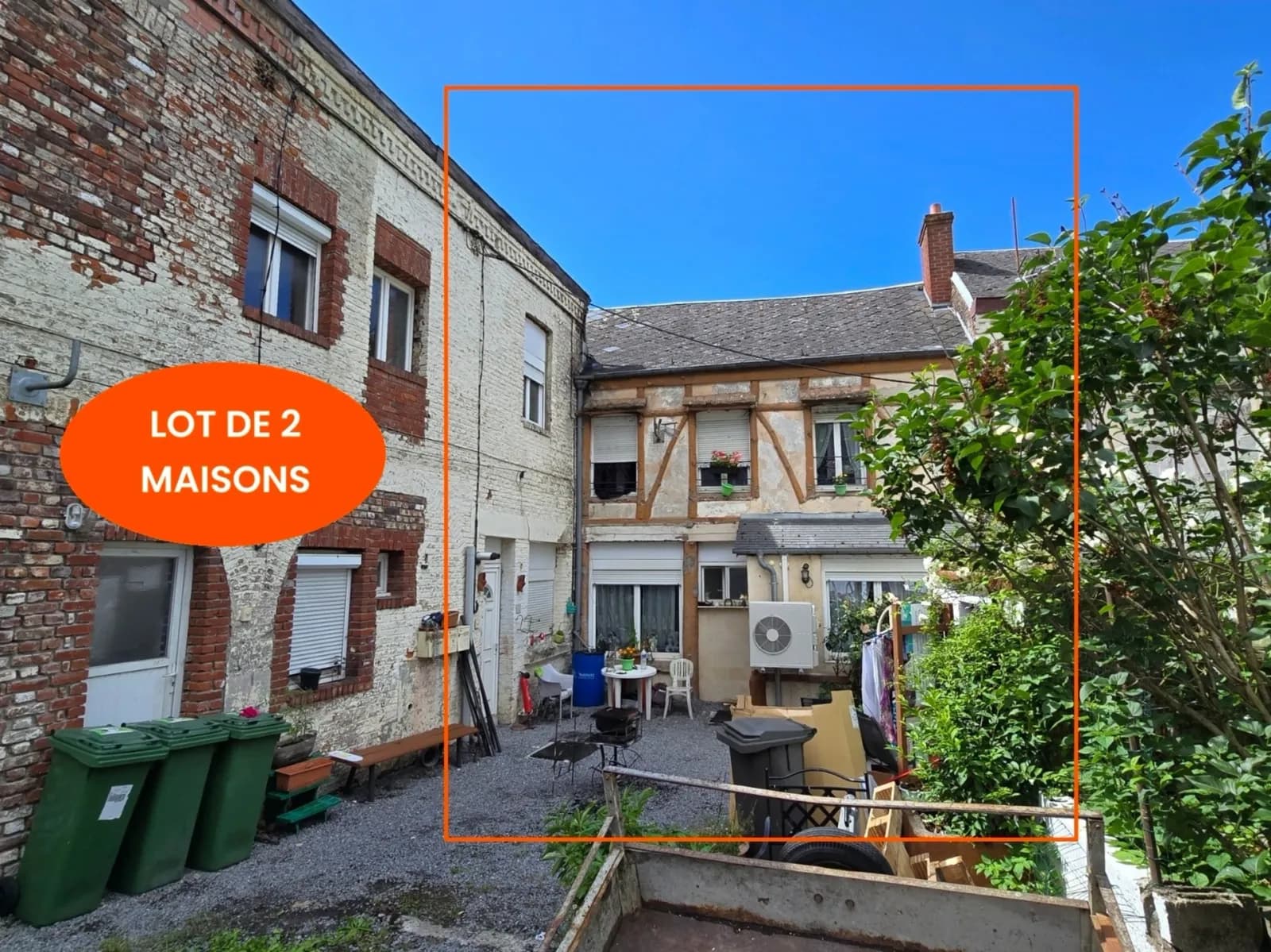 FOURMIES (59) - 🏠🏠 Vente lot de 2 maisons (une libre 61 m² et une louée 87 m²) - Photo 1