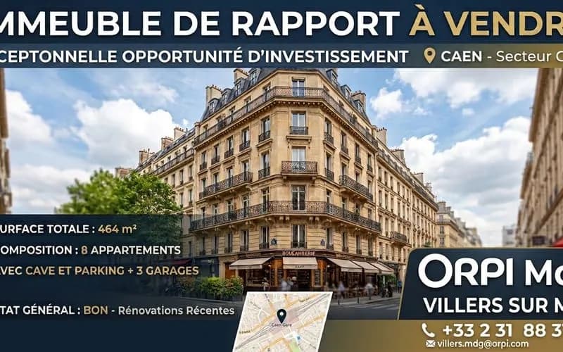 Immeuble de rapport 22 pièces 464 m² - Photo 1