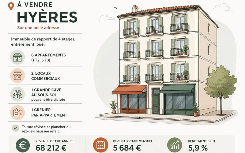 Immeuble de rapport 11 pièces 603 m² - Photo 1