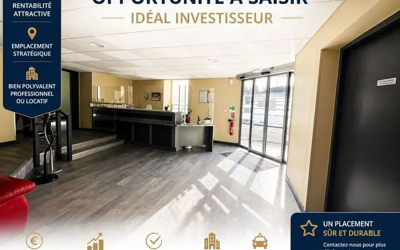 Immeuble de rapport 1 pièce 286 m² - Photo 1
