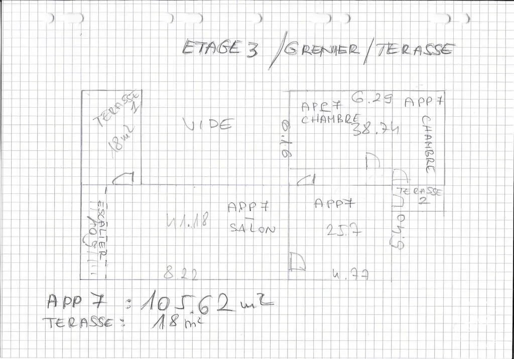 Immeuble 400 m² - Photo 1