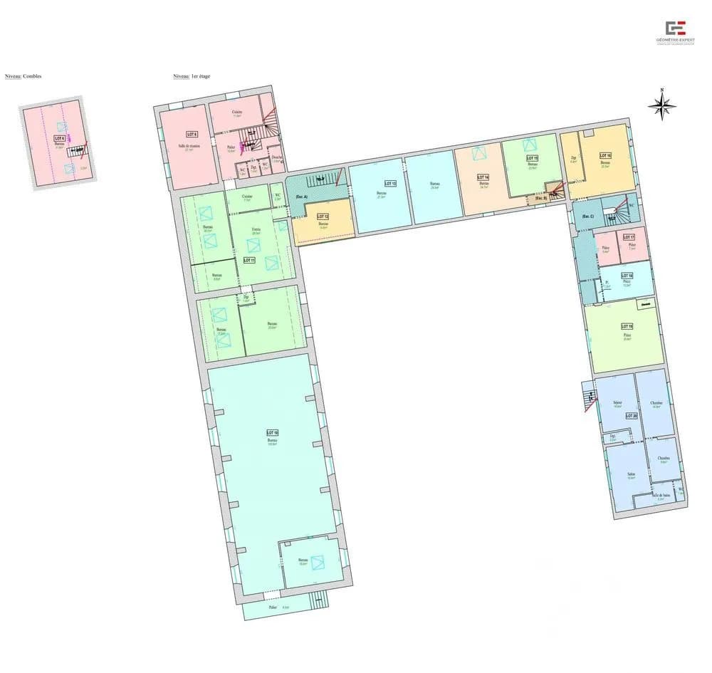 Immeuble 1600 m² - Photo 1