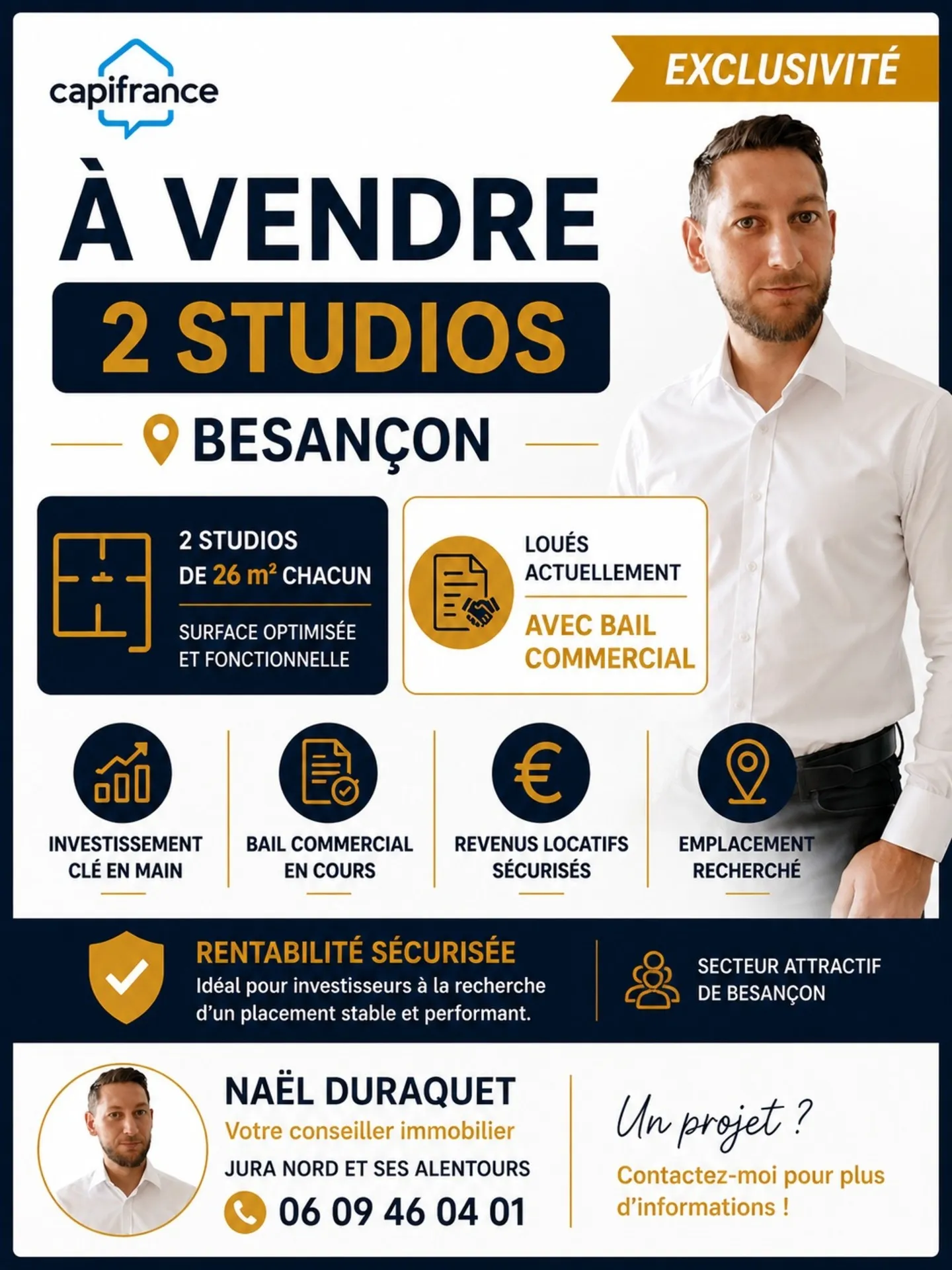 lot de 2 studios à vendre - Photo 1