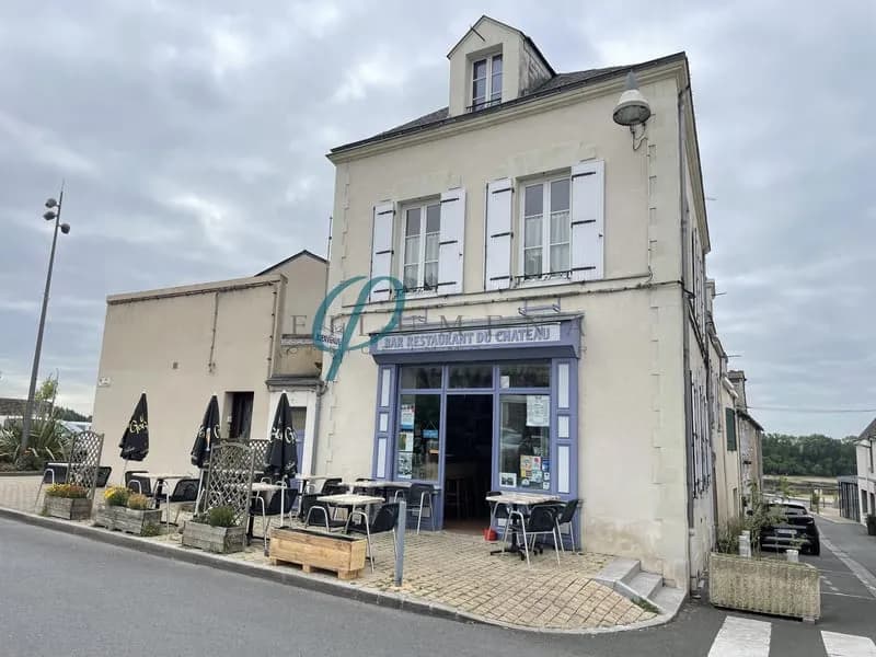 Immeuble avec restaurant - appartement - dépendances - 319 m2 - centre-ville Ancenis - Photo 1