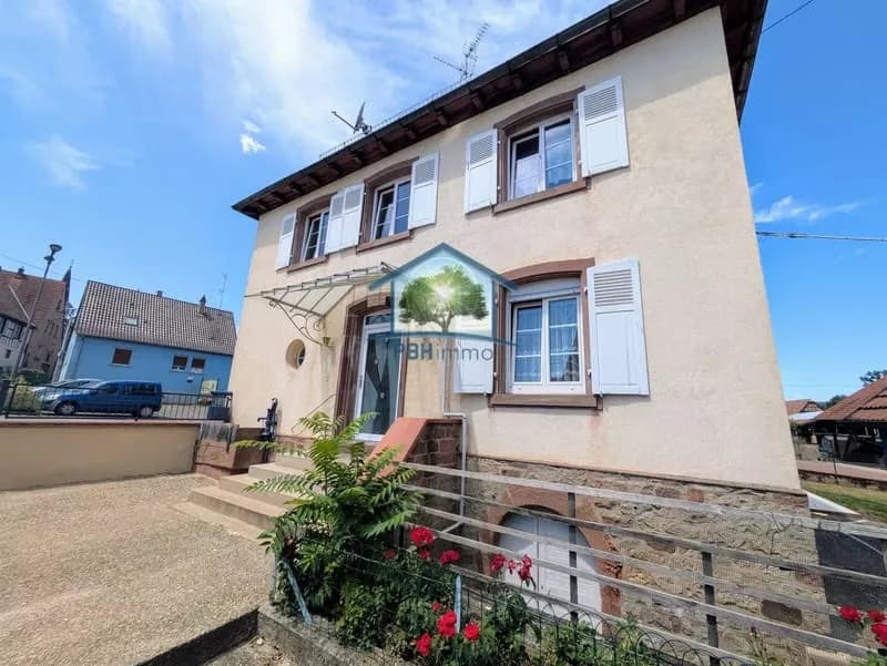 MULHAUSEN (67) - Immeuble 182m² avec Cave et Jardin sur 3 ares - Photo 1