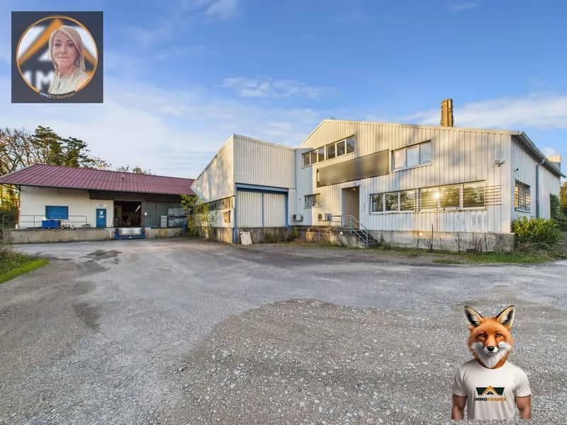 Immeuble industriel 2595 m² - Photo 1