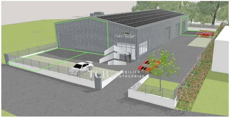 Immeuble industriel 280 m² - Photo 1