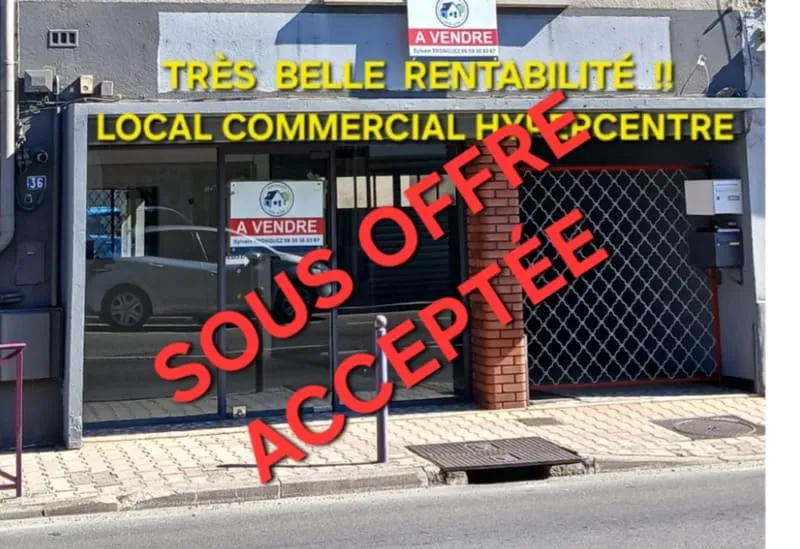 Local commercial Hypercentre, belle rentabilité - Photo 1