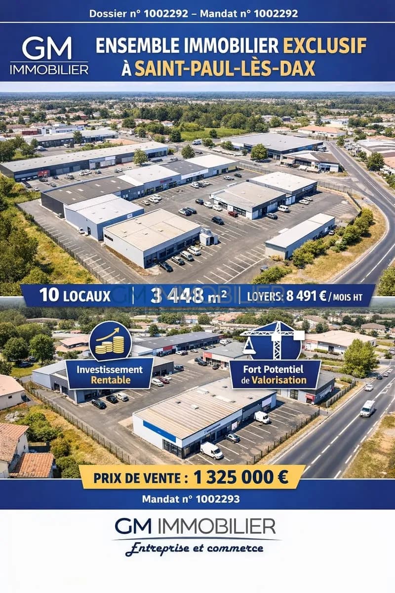 EN EXCLUSIVITÉ ENSEMBLE IMMOBILIER À TRÈS FORT POTENTIEL D'INVESTISSEMENT - Photo 1