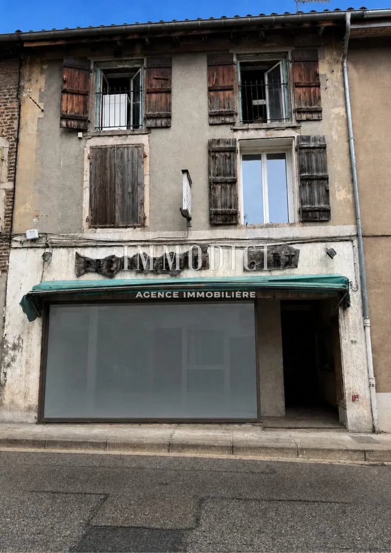 Châtillon-sur-Chalaronne Immeuble de rapport 312 m2 à fort potentiel en centre-ville - Photo 1