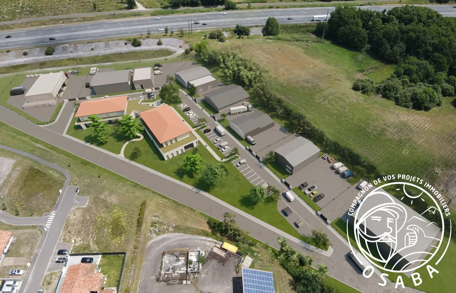Immeuble industriel 400 m² - Photo 1
