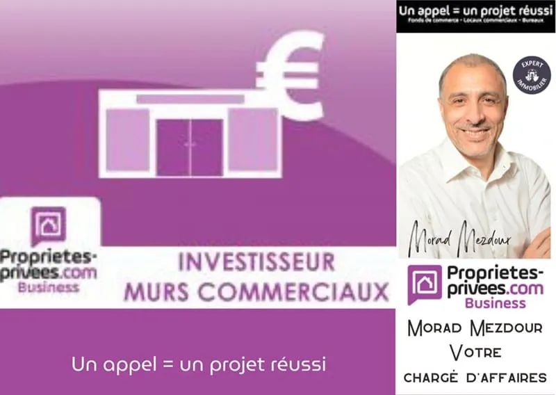 MURS COMMERCIAUX ROUBAIX - 252 M2 avec 7 places parking - Photo 1