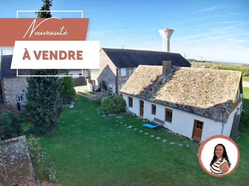 Ensemble immobilier de 2 Maisons, 15 min de Houdan, secteur Anet - Photo 1